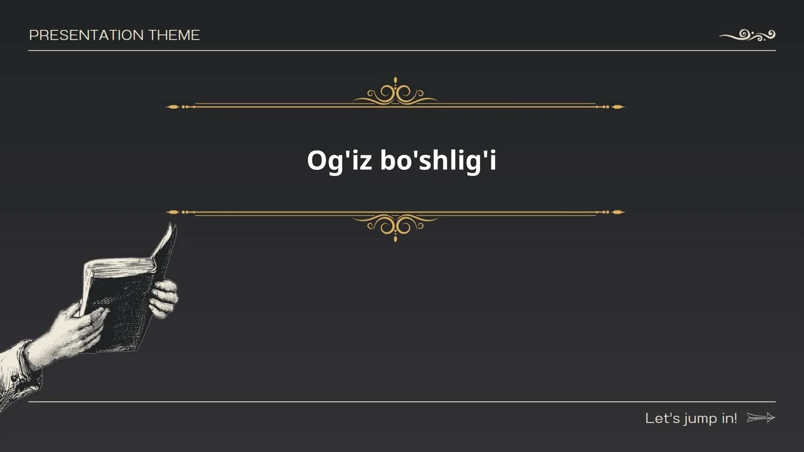 Og'iz bo'shlig'i 1