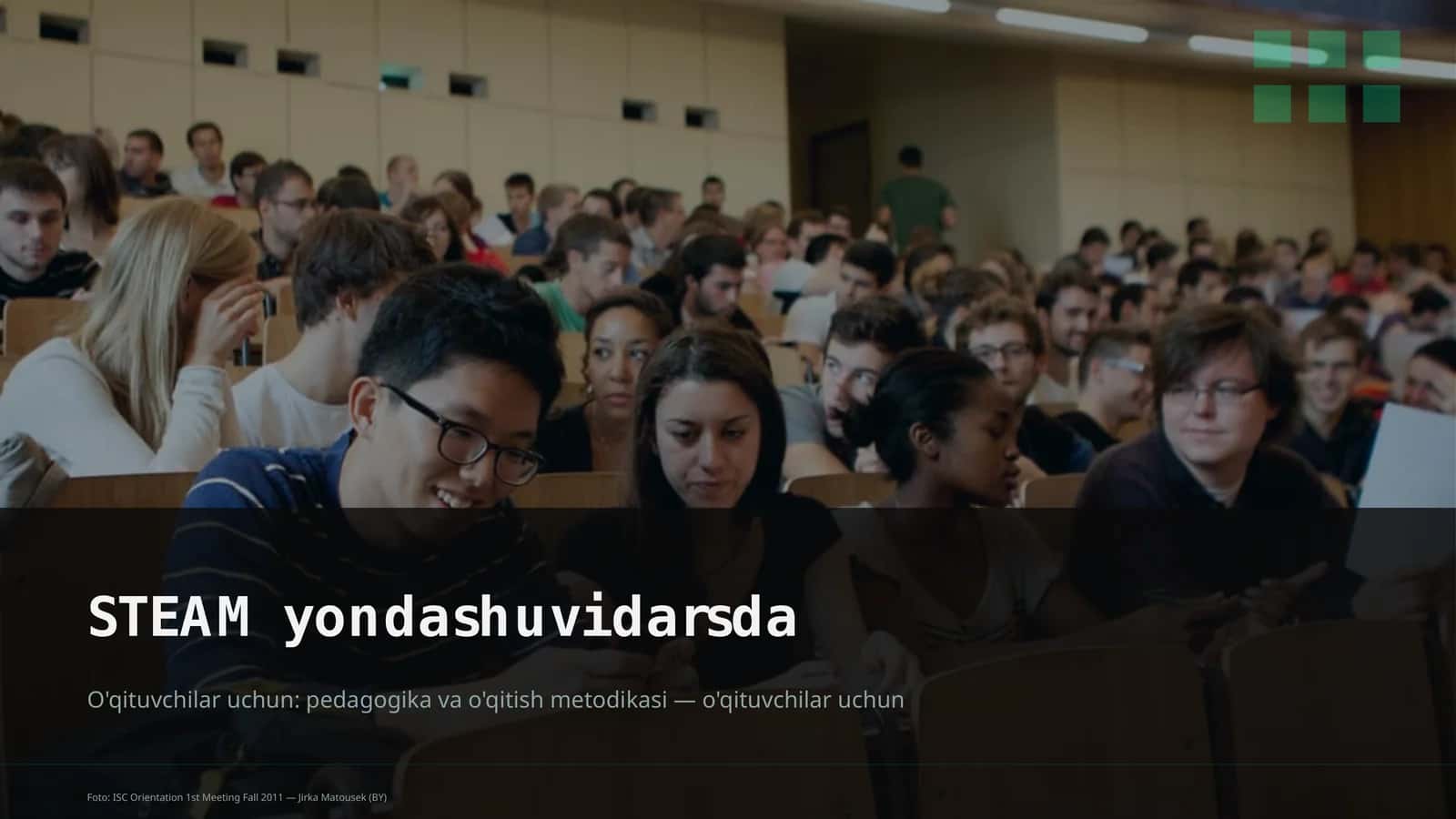 STEAM yondashuvi darsda 1