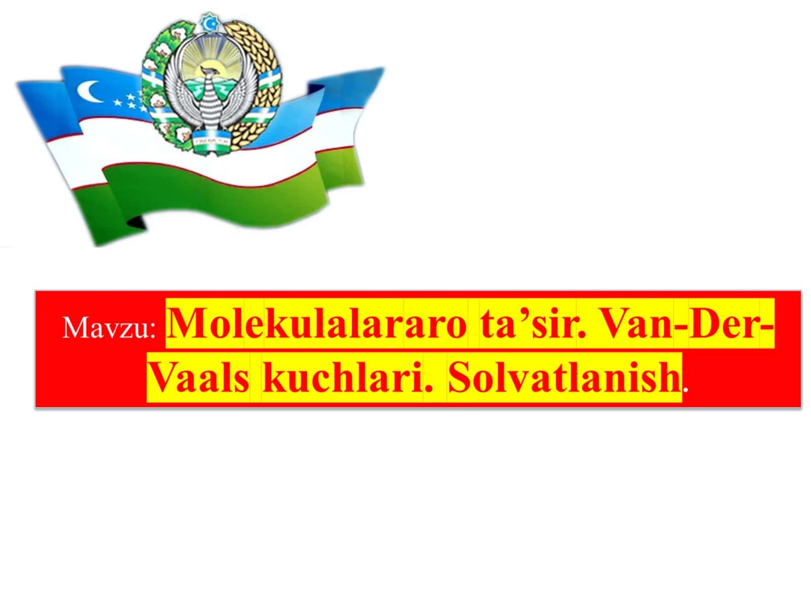 Molekulalararo kuchlar 1