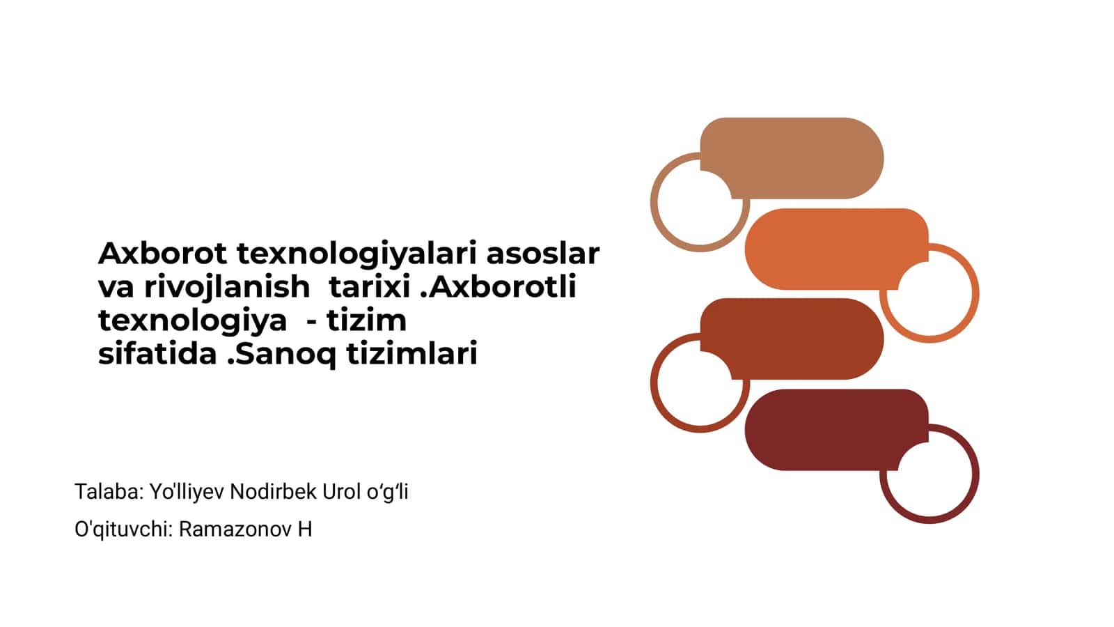 Axborot Texnologiyalarining Asoslari 1