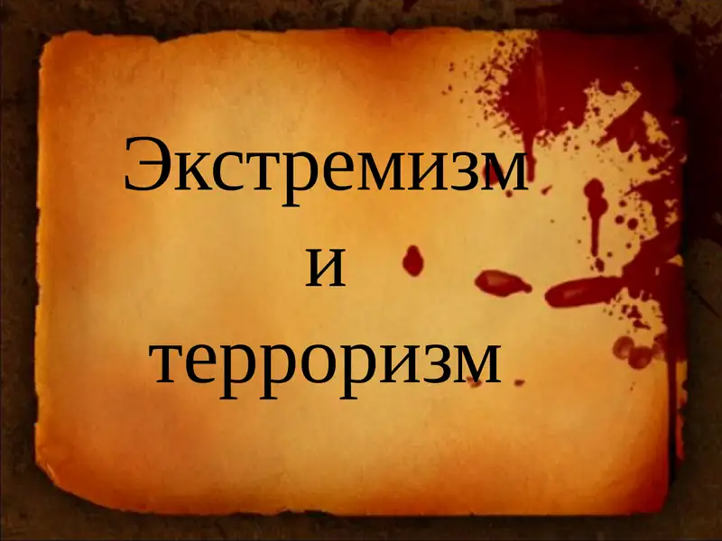 Борьба с экстремизмом и терроризмом