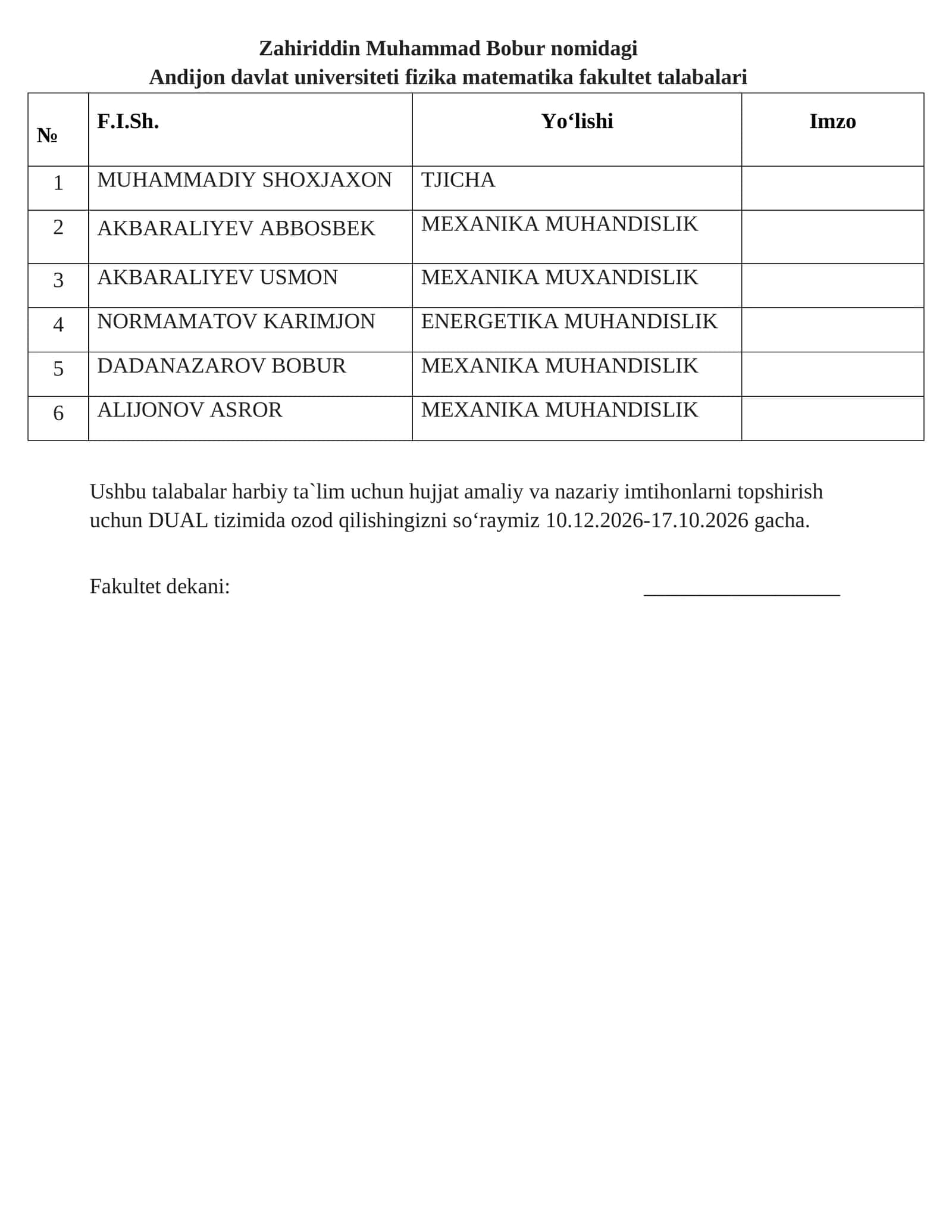Andijon davlat universiteti fizika matematika fakultet talabalari 1