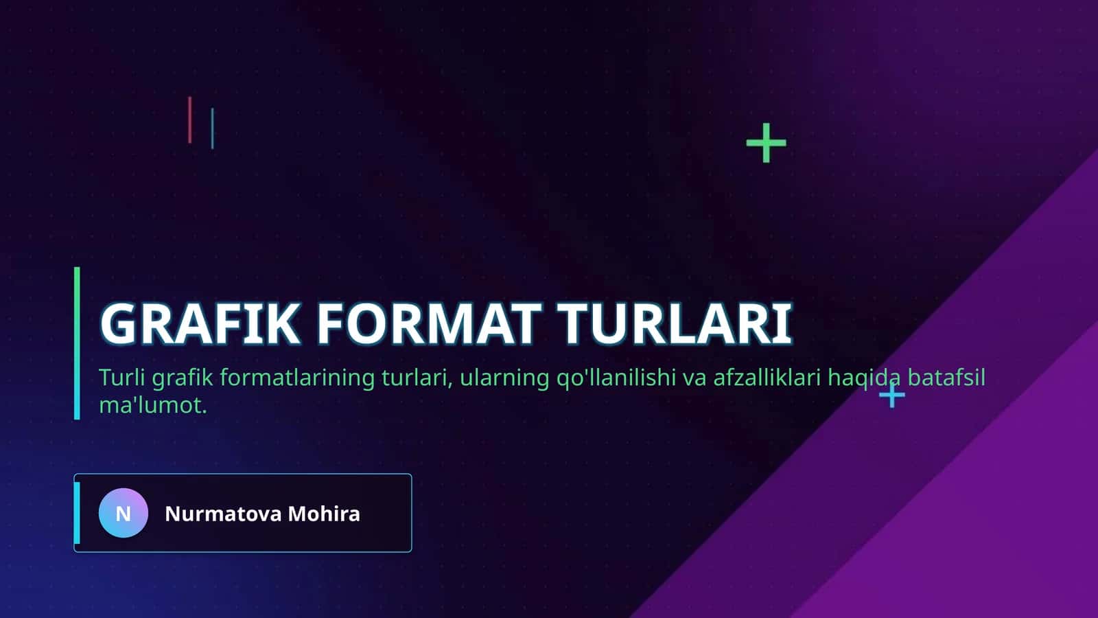 Grafik format turlari 1