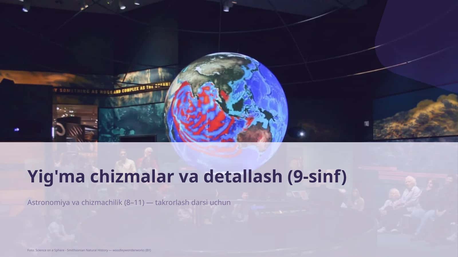 Yig'ma chizmalar va detallash (9-sinf) 1