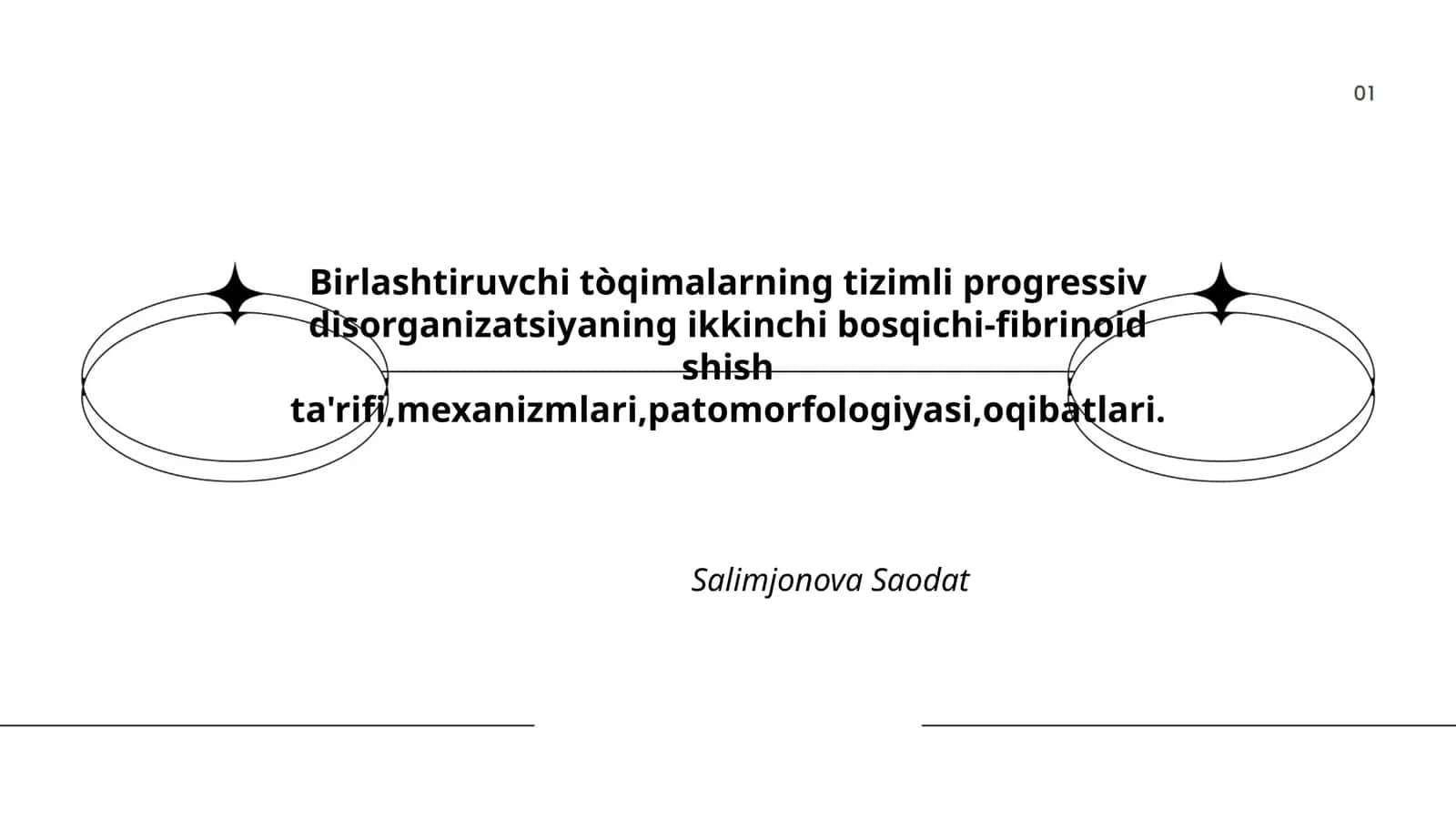 Birlashtiruvchi tòqimalarning tizimli progressiv disorganizatsiyaning ikkinchi bosqichi-fibrinoid shish ta'rifi,mexanizmlari,patomorfologiyasi,oqibatlari 1