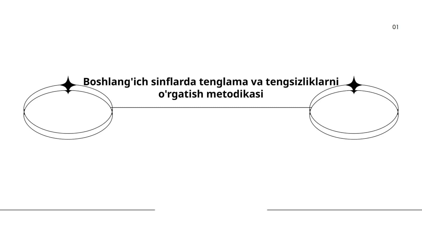 Boshlang'ich sinflarda tenglama va tengsizliklarni o'rgatish metodikasi 1