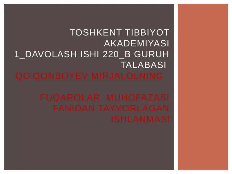 Rаdiоаktiv zаrrаchаlаrning hаmdа zаhаrlоvchi mоddаlаrning muhitdа bоrligini kо’z bilаn yoki bоshqа sеzgi оrgаnlаri оrqаli аniqlаsh mumkin 1