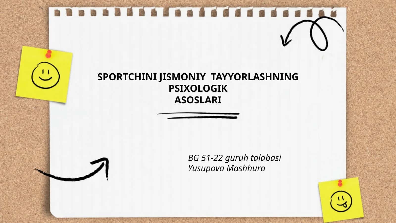 Jismoniy tayyorgarlikning psixologik aspektlari 1
