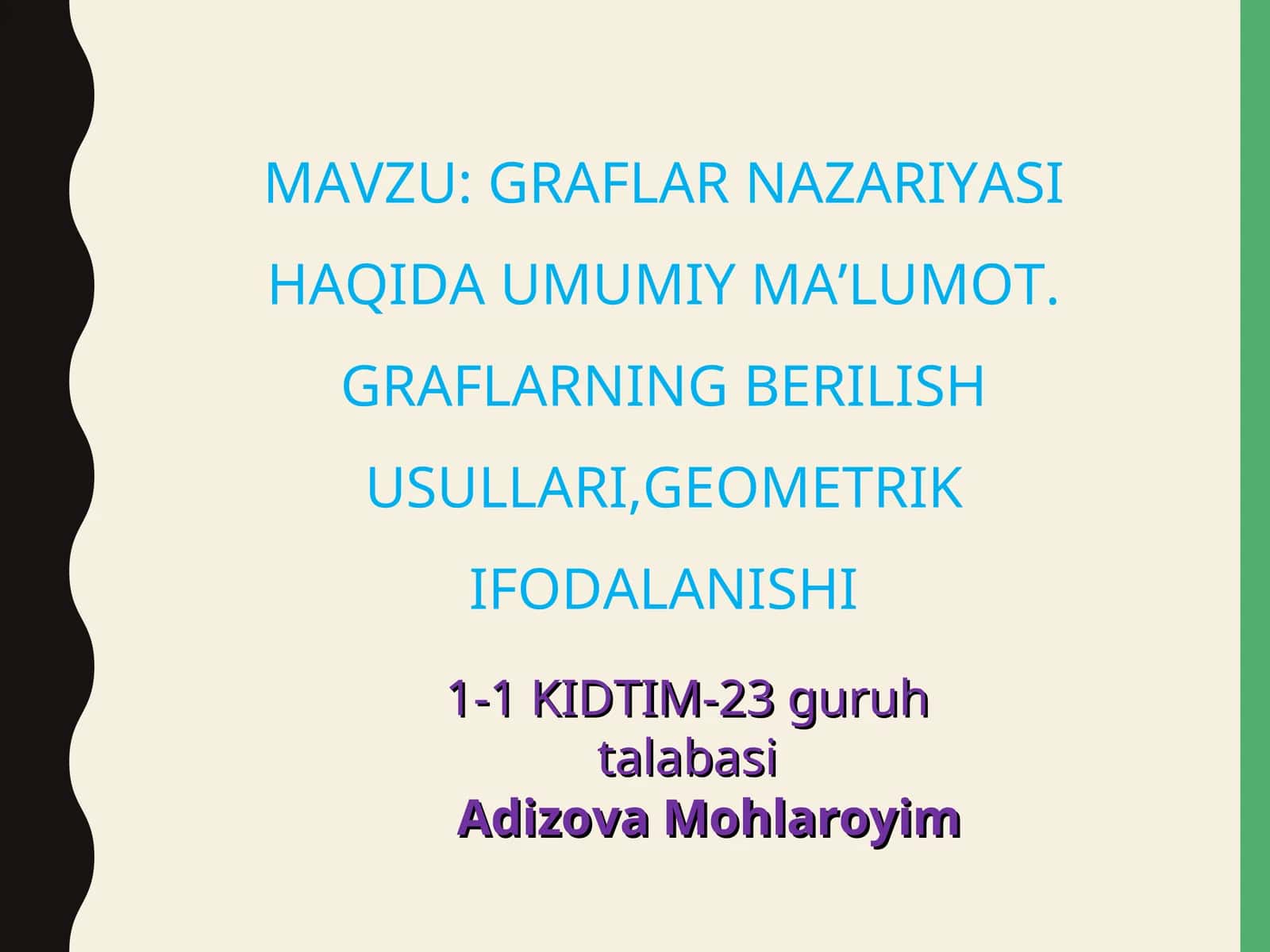Graflar nazariyasi 1