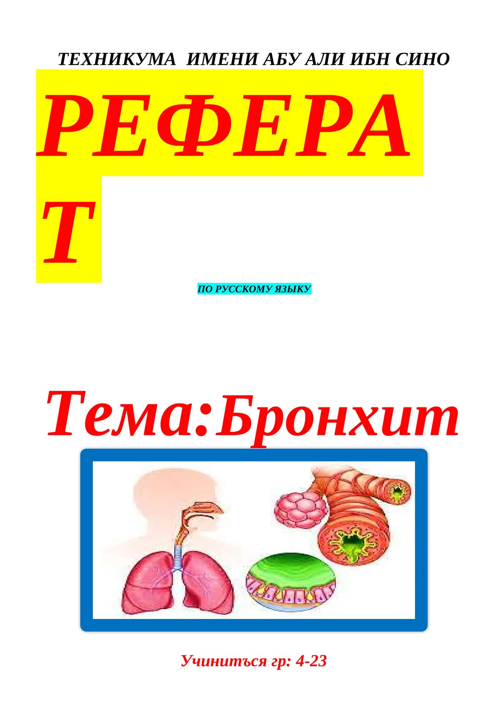 РЕФЕРАТ ПО РУССКОМУ ЯЗЫКУ 1