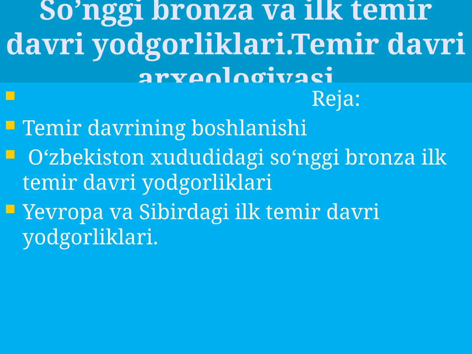 Temir davri yodgorliklari 1