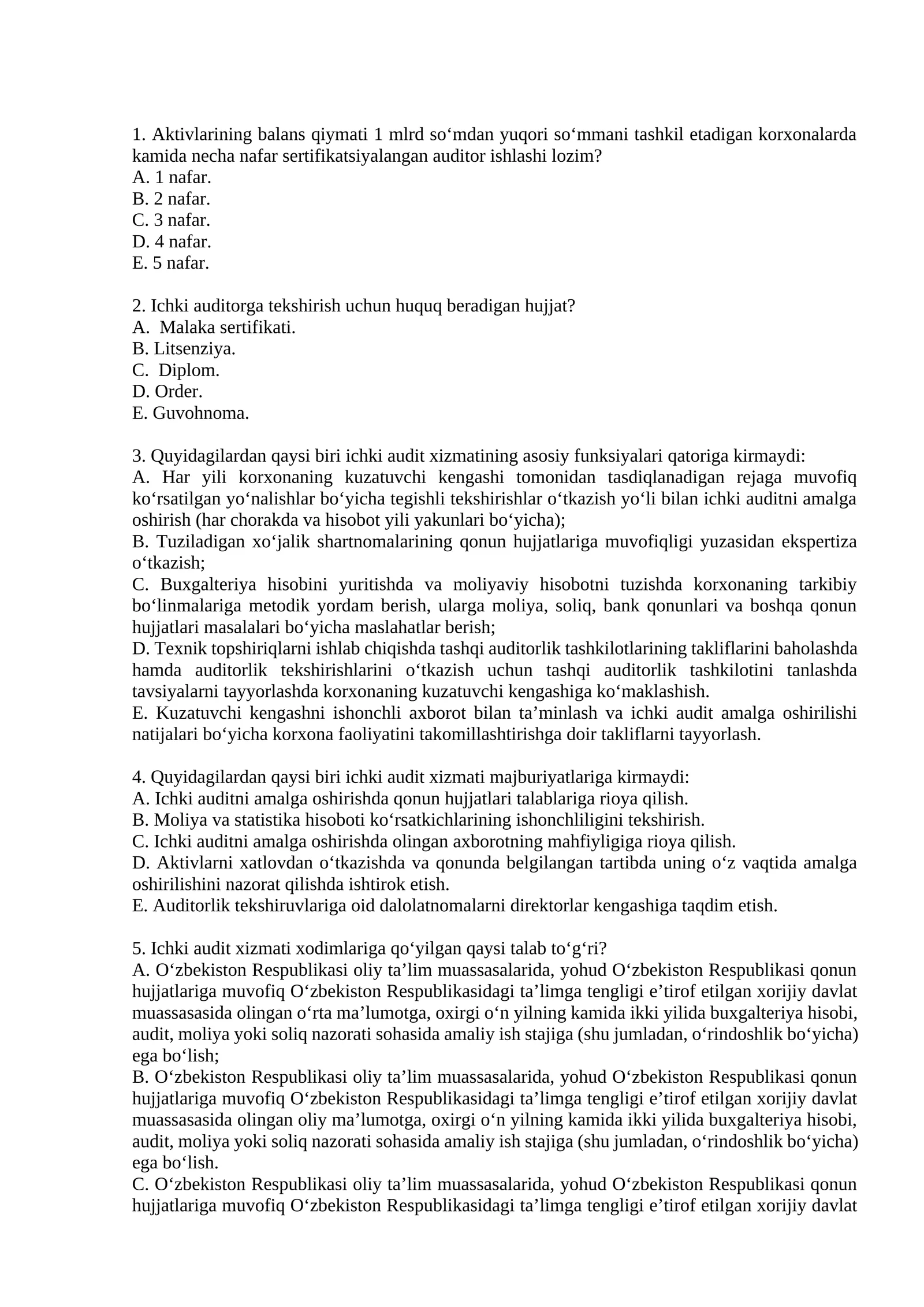 Ichki audit 1