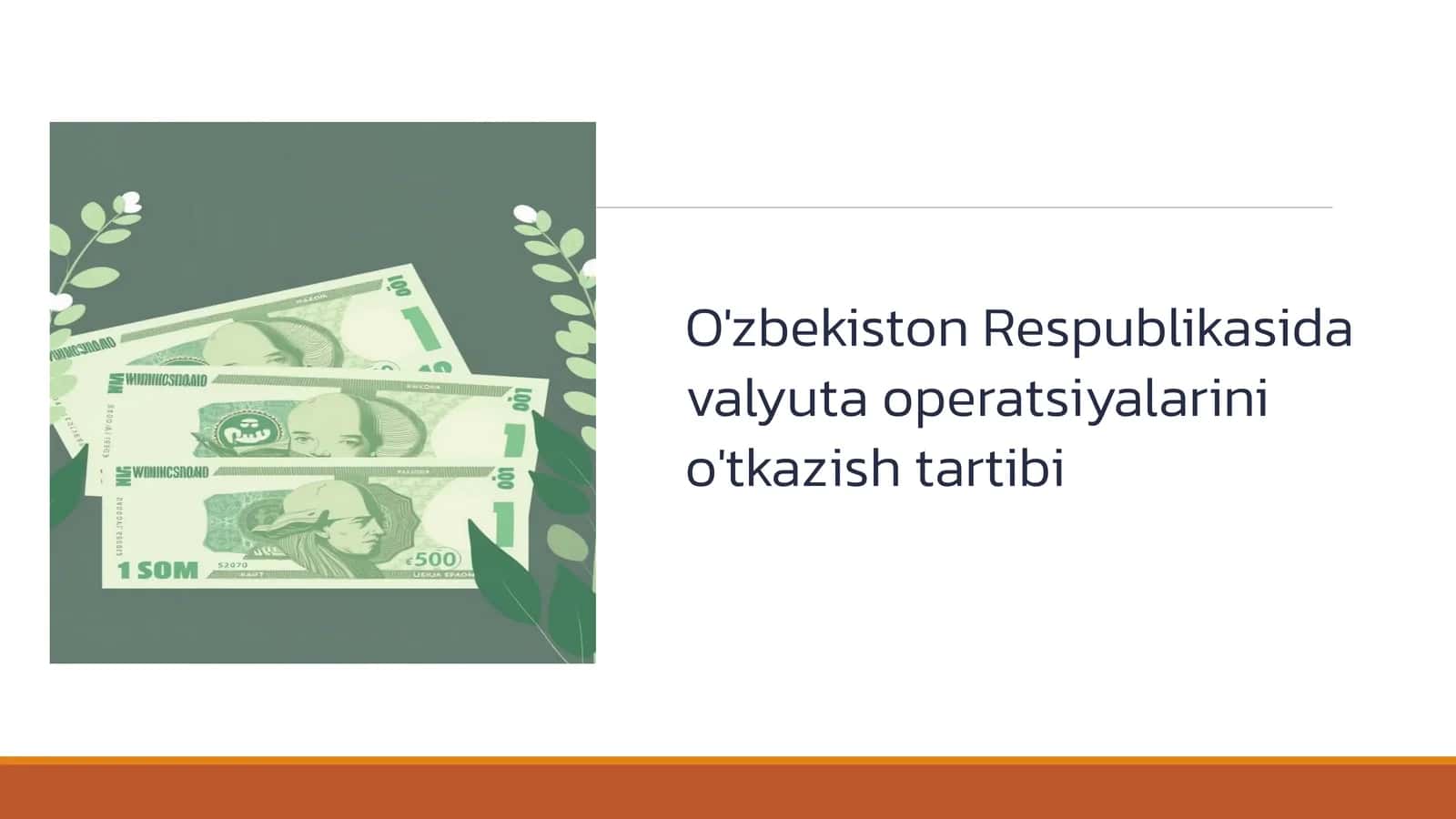 Valyuta operatsiyalari tizimi 1