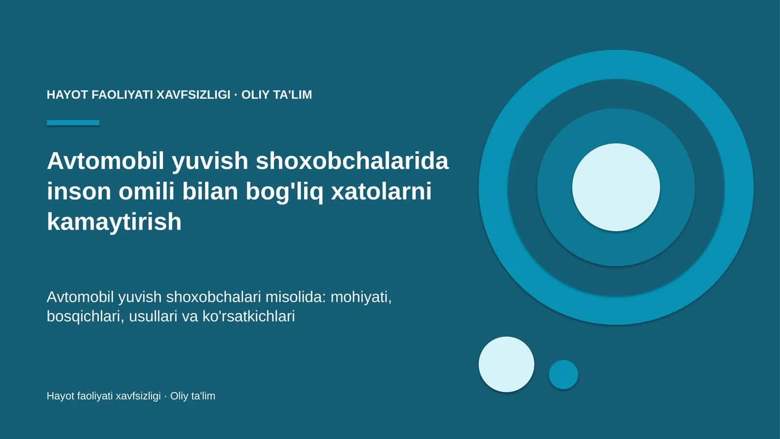 avtomobil yuvish shoxobchalarida inson omili bilan bog'liq xatolarni kamaytirish 6495 1