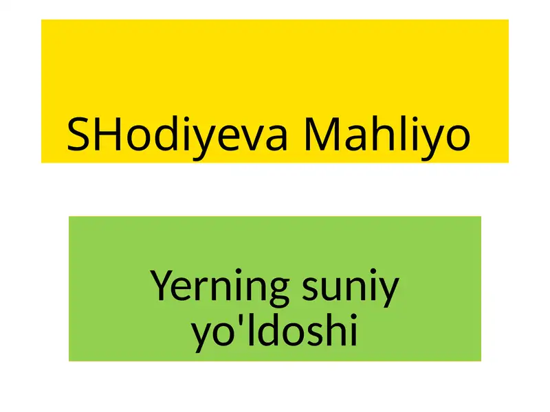 SHodiyevaMahliyo 1