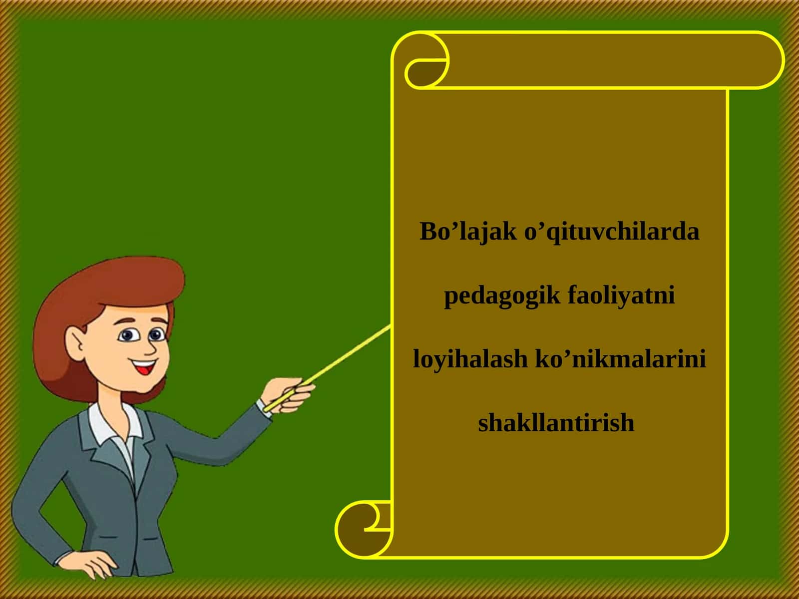 Bo’lajak o’qituvchilarda pedagogik faoliyatni loyihalash ko’nikmalarini shakllantirish 1