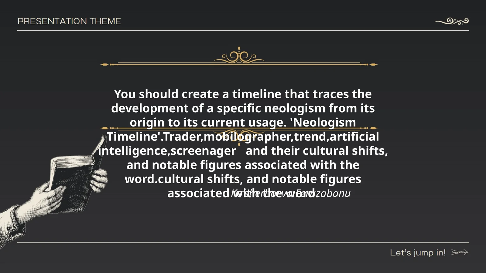 Neologism Timeline 1