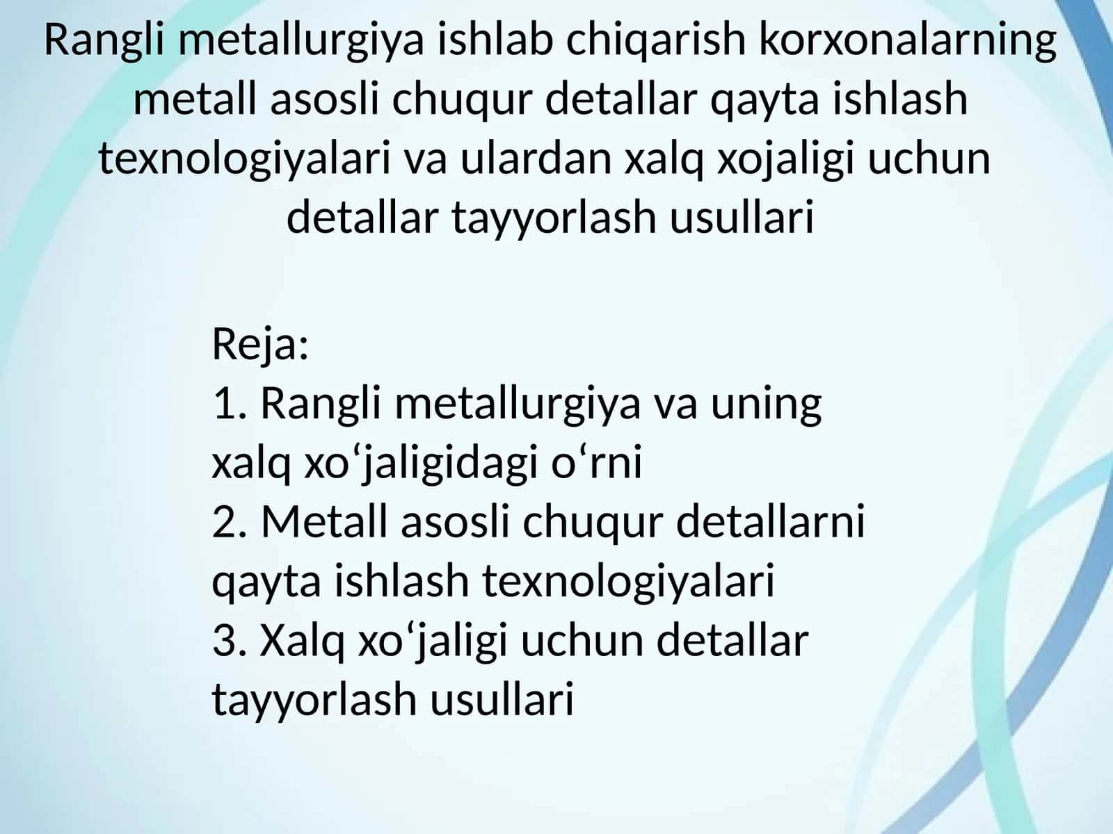 Rangli metallurgiya 1