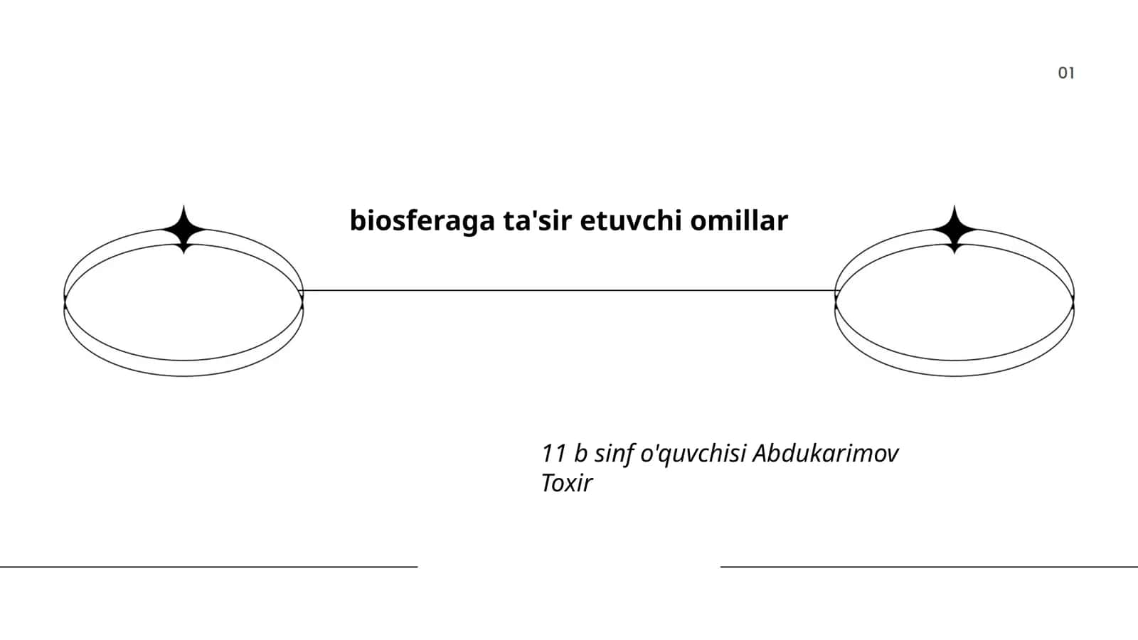 Biosferaga ta'sir etuvchi omillar 1