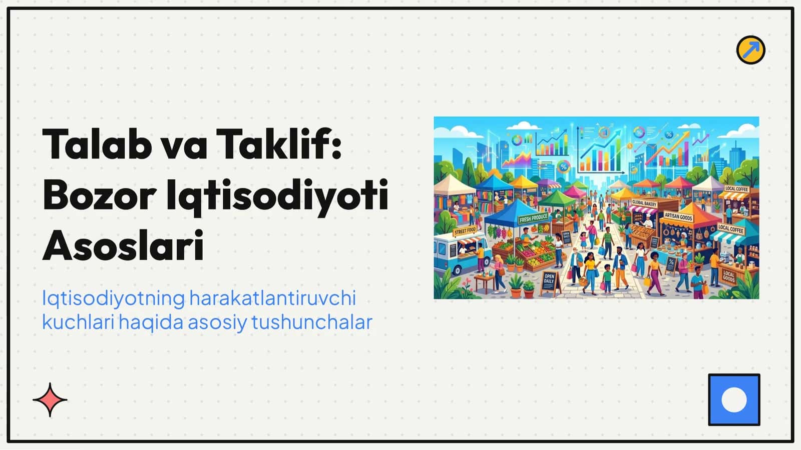 Talab va Taklif: Bozor Iqtisodiyoti Asoslari 1