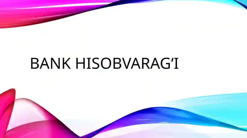 Bank hisobvarag‘i