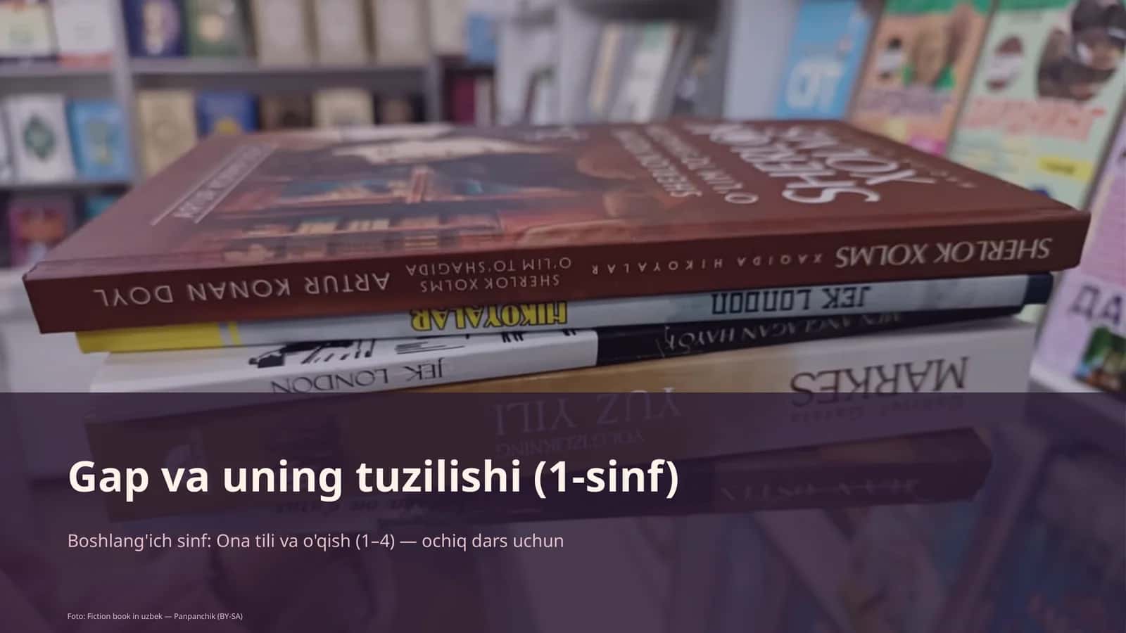 Gap va uning tuzilishi (1-sinf) 1