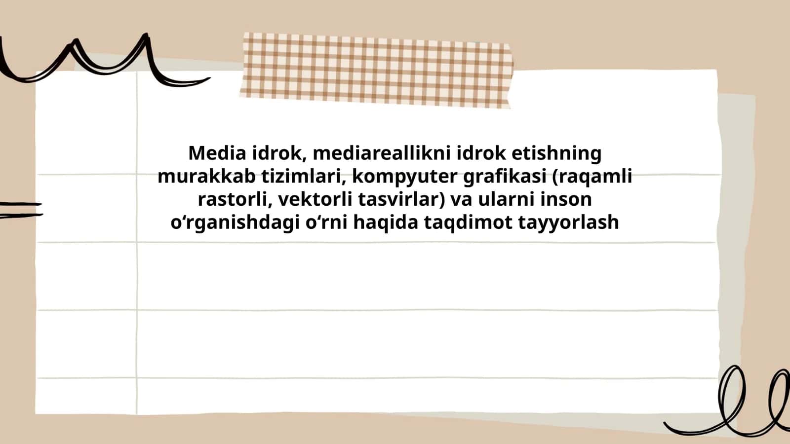 Mediareallikni idrok etish 1