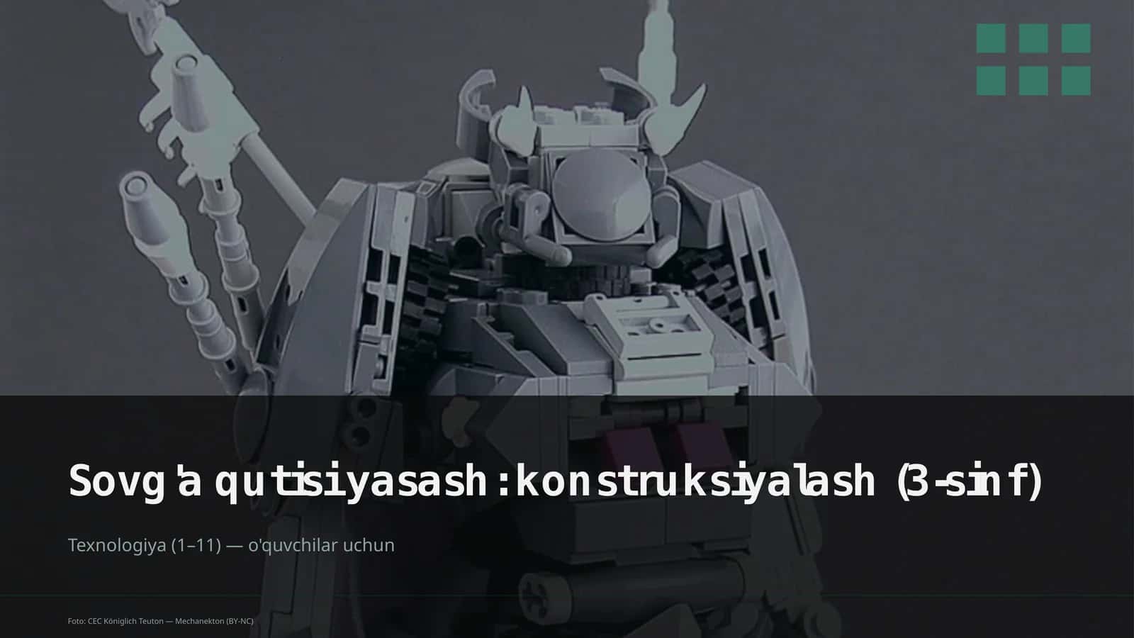 Sovg'a qutisi yasash: konstruksiyalash (3-sinf) 1