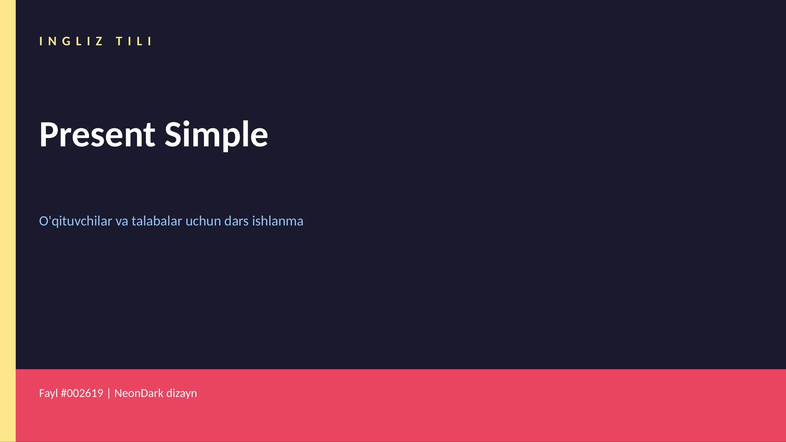 Present Simple 1
