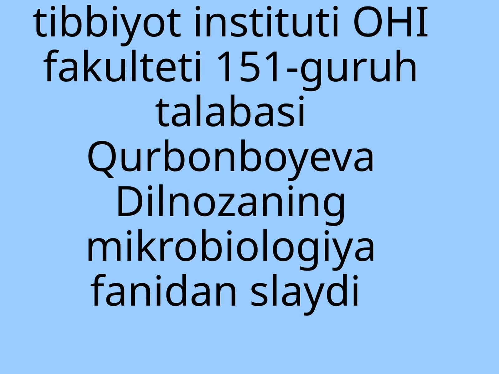 Disbakteriozning zamonaviy bakteriologik diagnostikasi 1