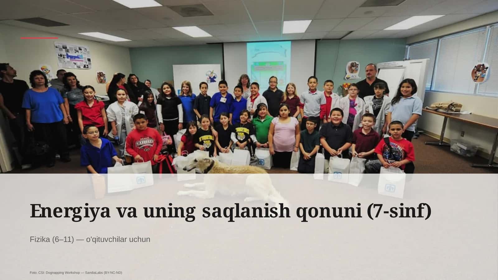 Energiya va uning saqlanish qonuni (7-sinf) 3
