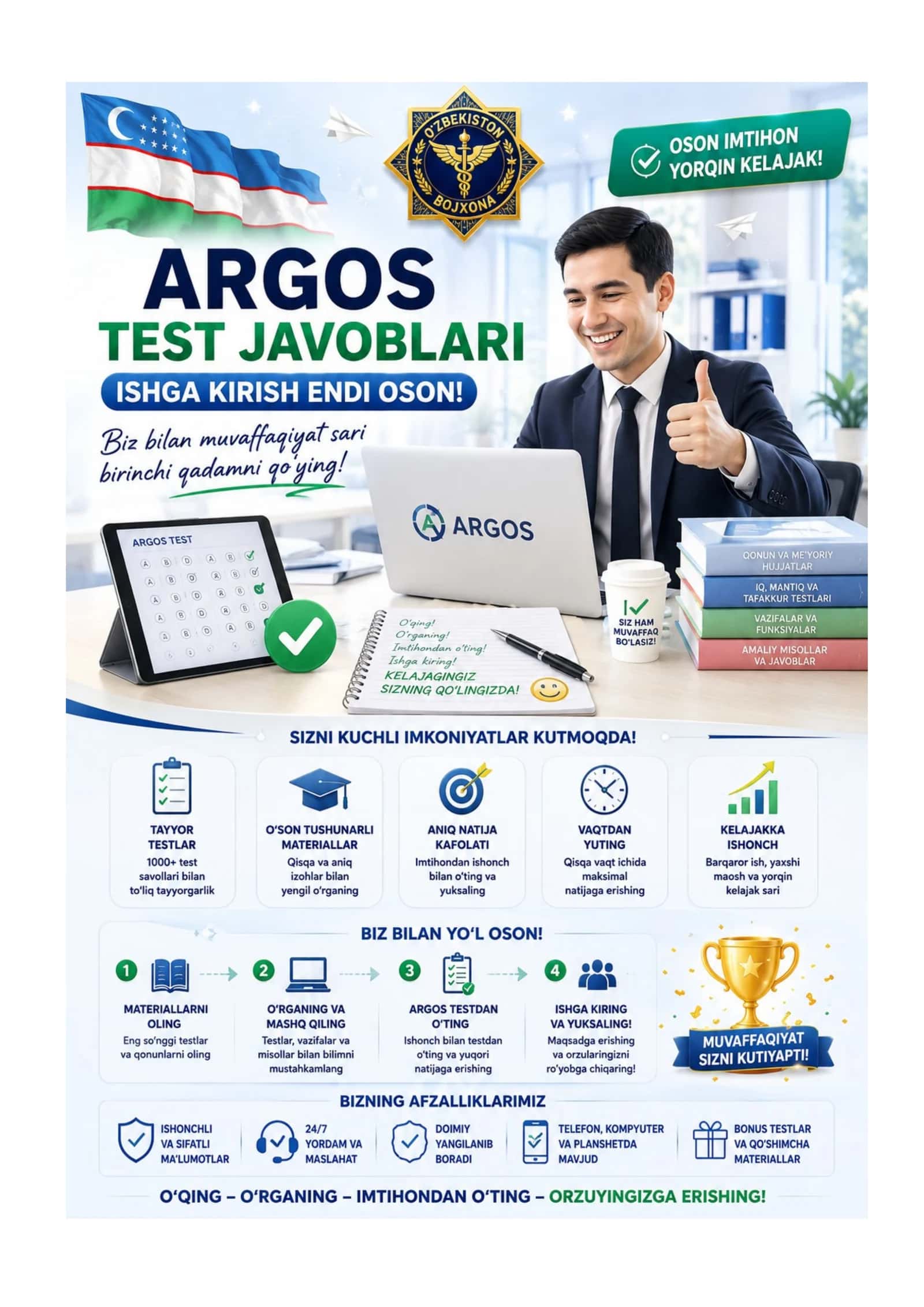 ARGOS SUHBAT SAVOLLARI VA JAVOBLARI 1