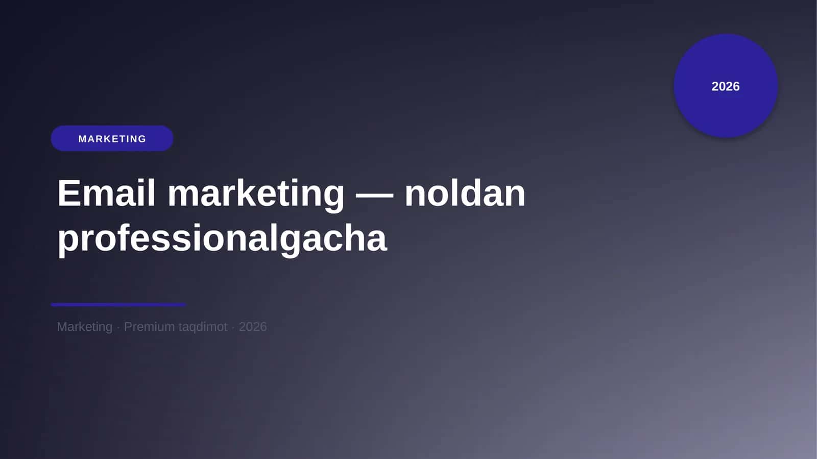 Email marketing — noldan professionalgacha 1