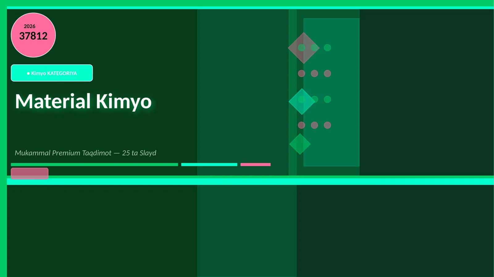 Material Kimyo 1