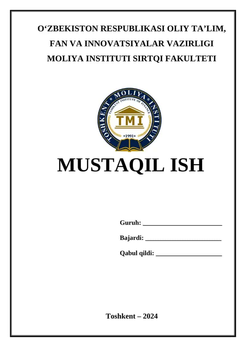 Moliyaviy natijalar va rentabellik 1