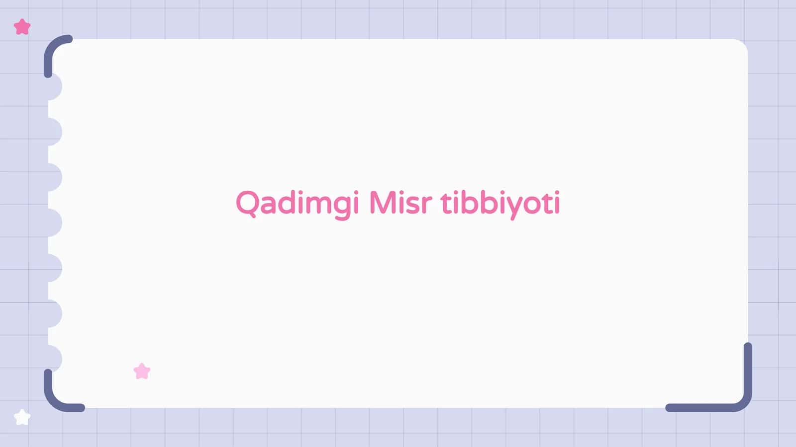 Qadimgi Misr tibbiyoti 1