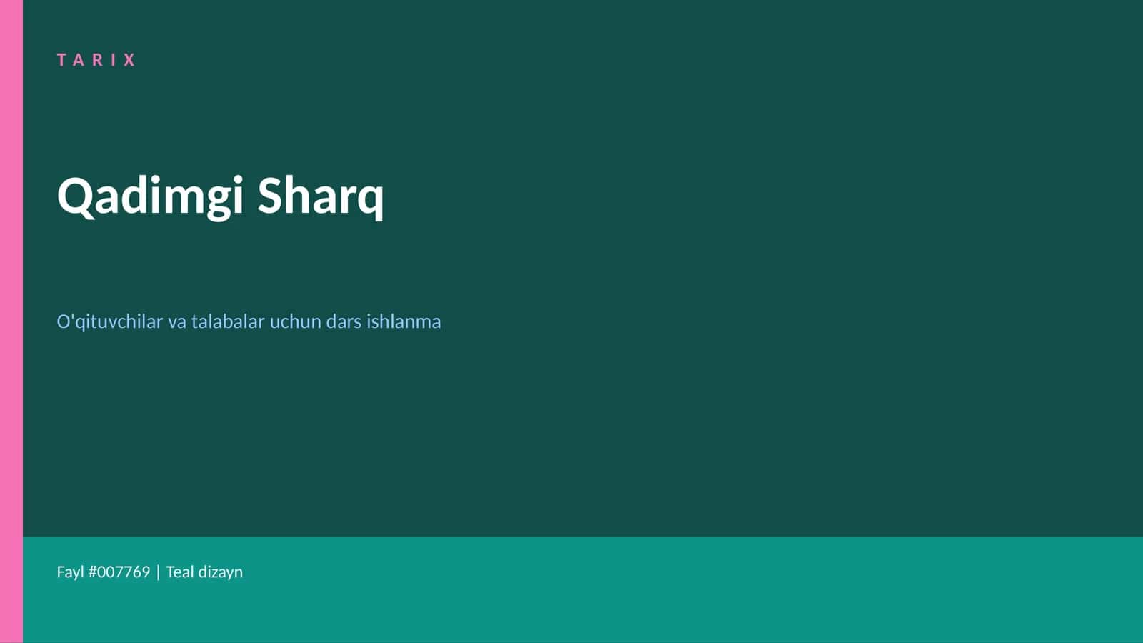 Qadimgi Sharq 1