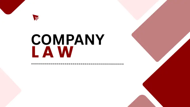 Company law 1
