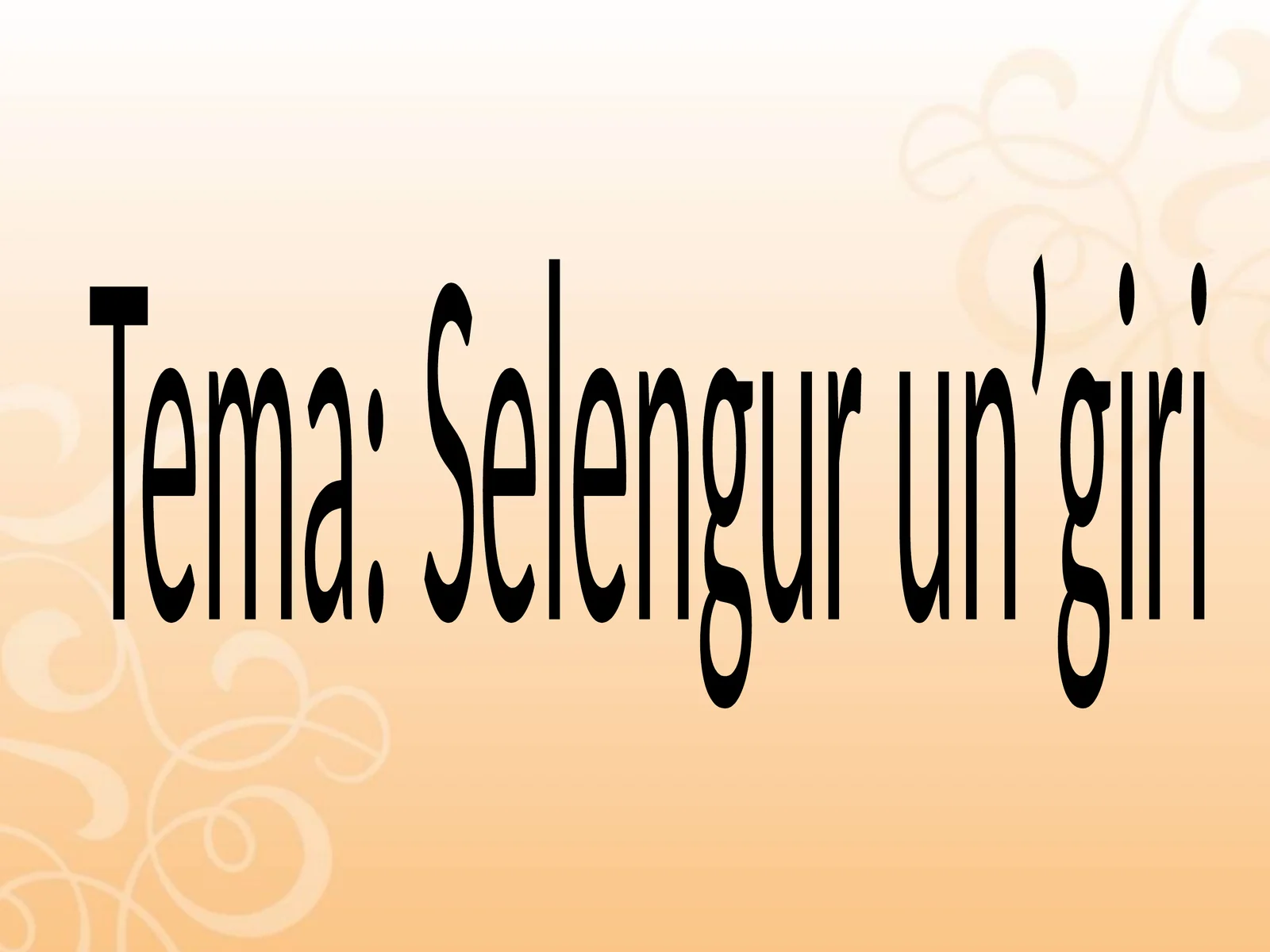 Selengur unʼgiri 1