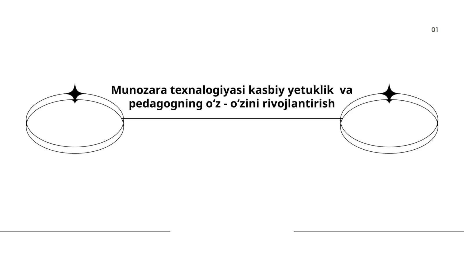 Munozara texnalogiyasi kasbiy yetuklik va pedagogning oʻz - oʻzini rivojlantirish 1
