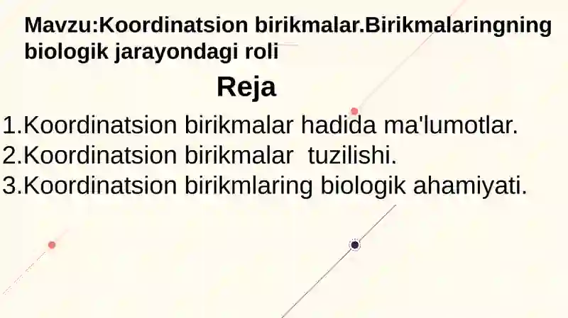 Koordinatsion birikmalar