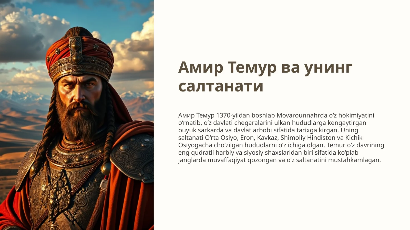 Amir Temur 1