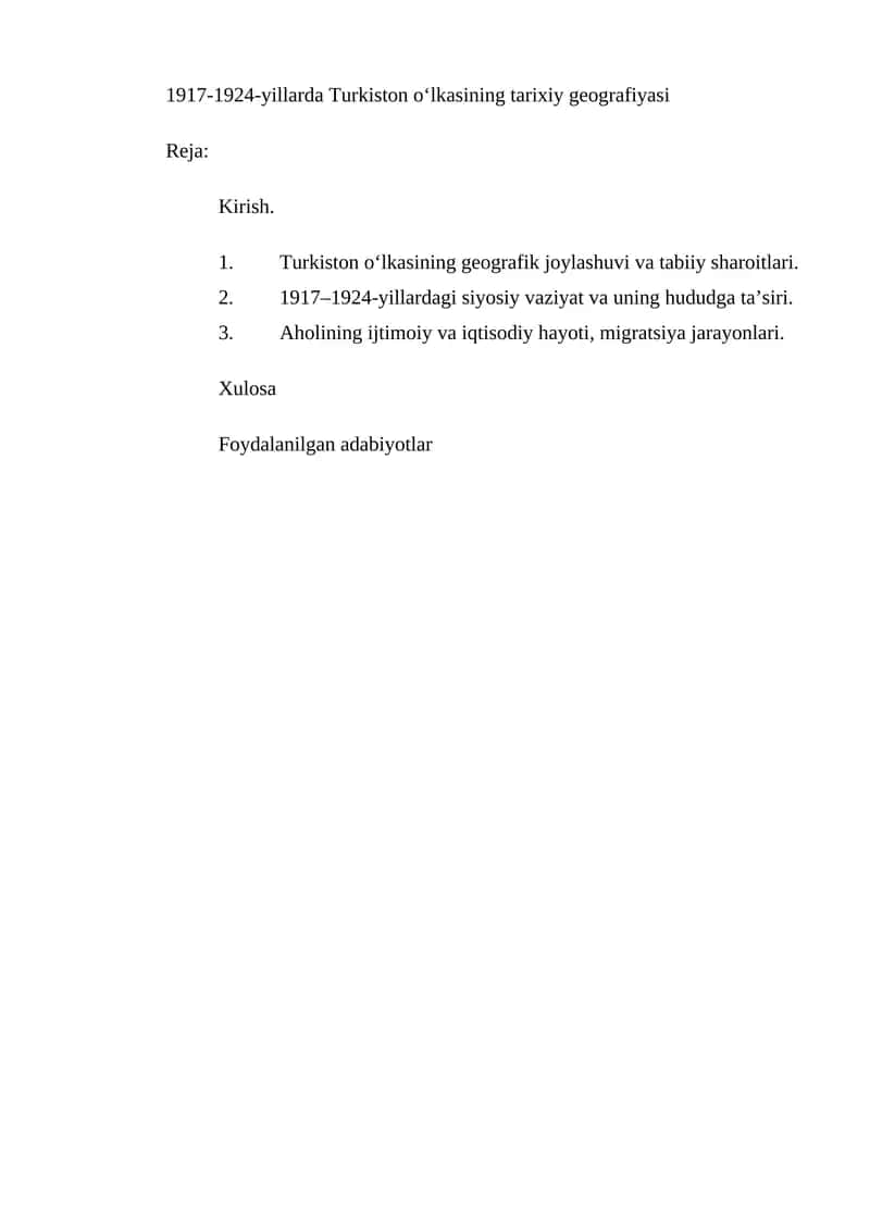 Turkiston oʻlkasining tarixiy geografiyasi 1