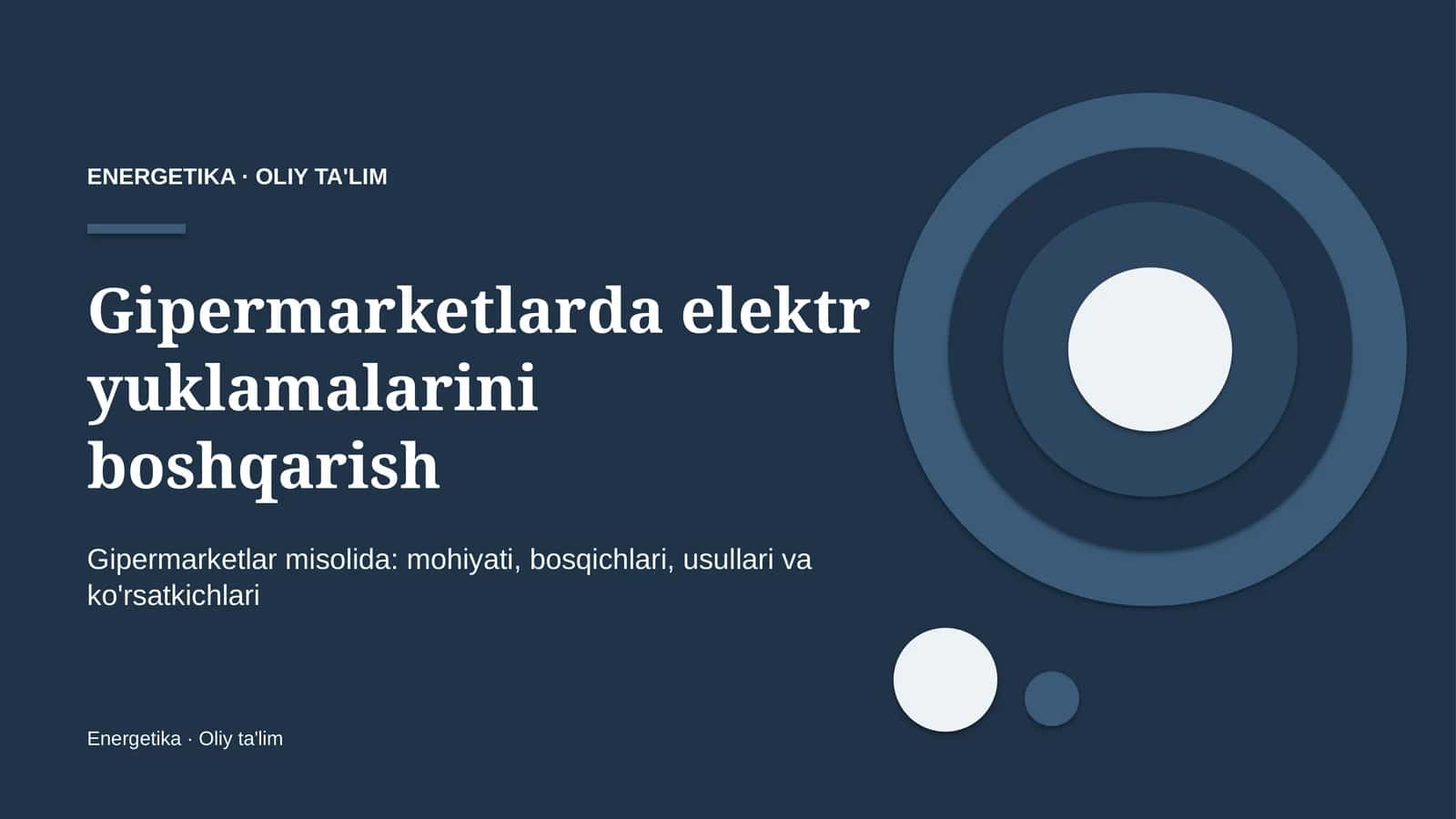 gipermarketlarda elektr yuklamalarini boshqarish 9589 1