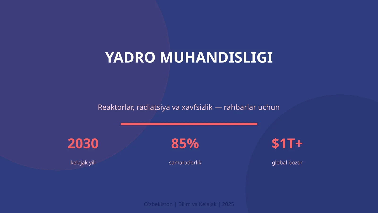 Yadro muhandisligi 1