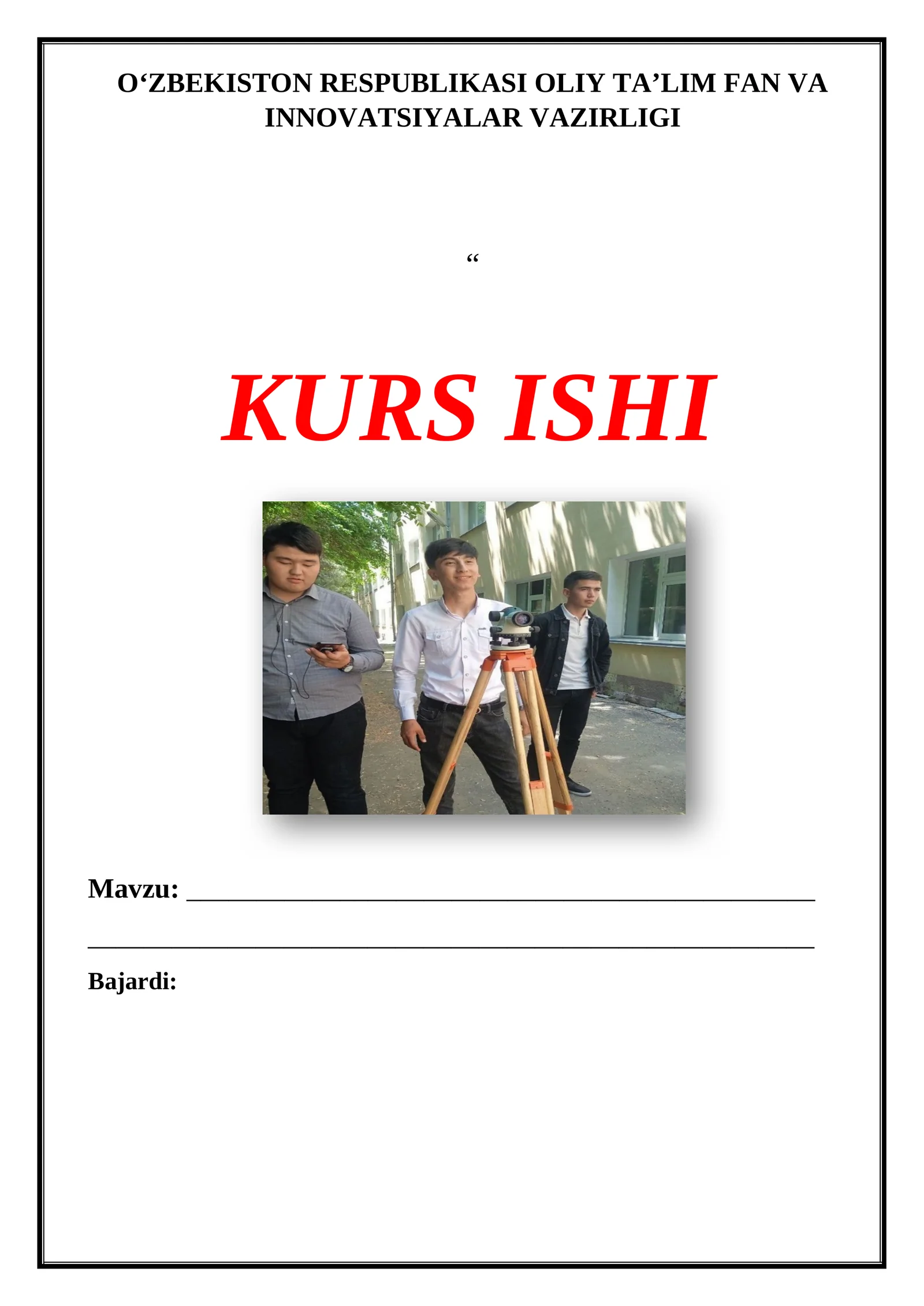 Kartalarni loyihalashning umumiy asoslari 1