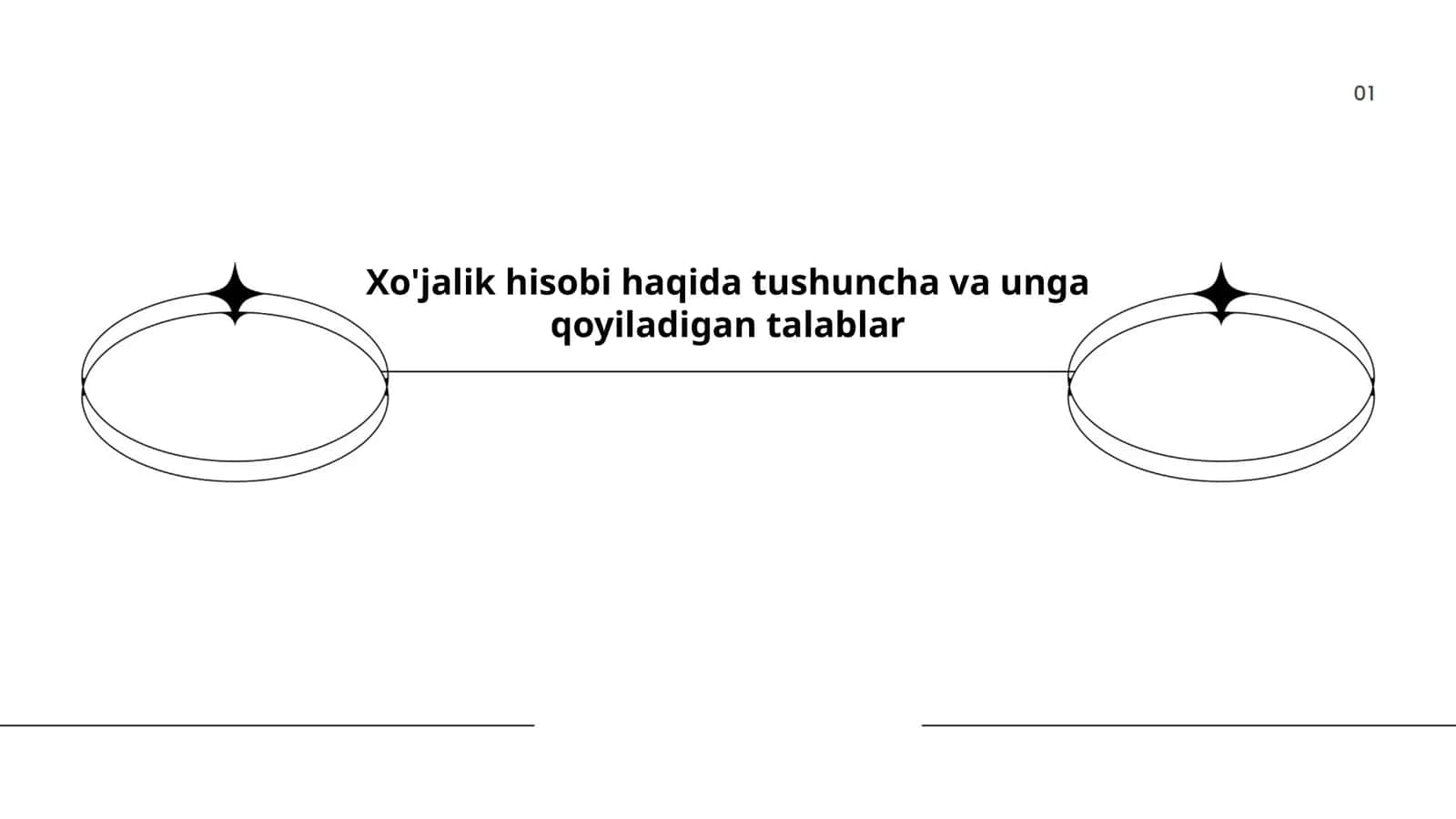 Xo'jalik hisobi tushunchasi va vazifalari 1
