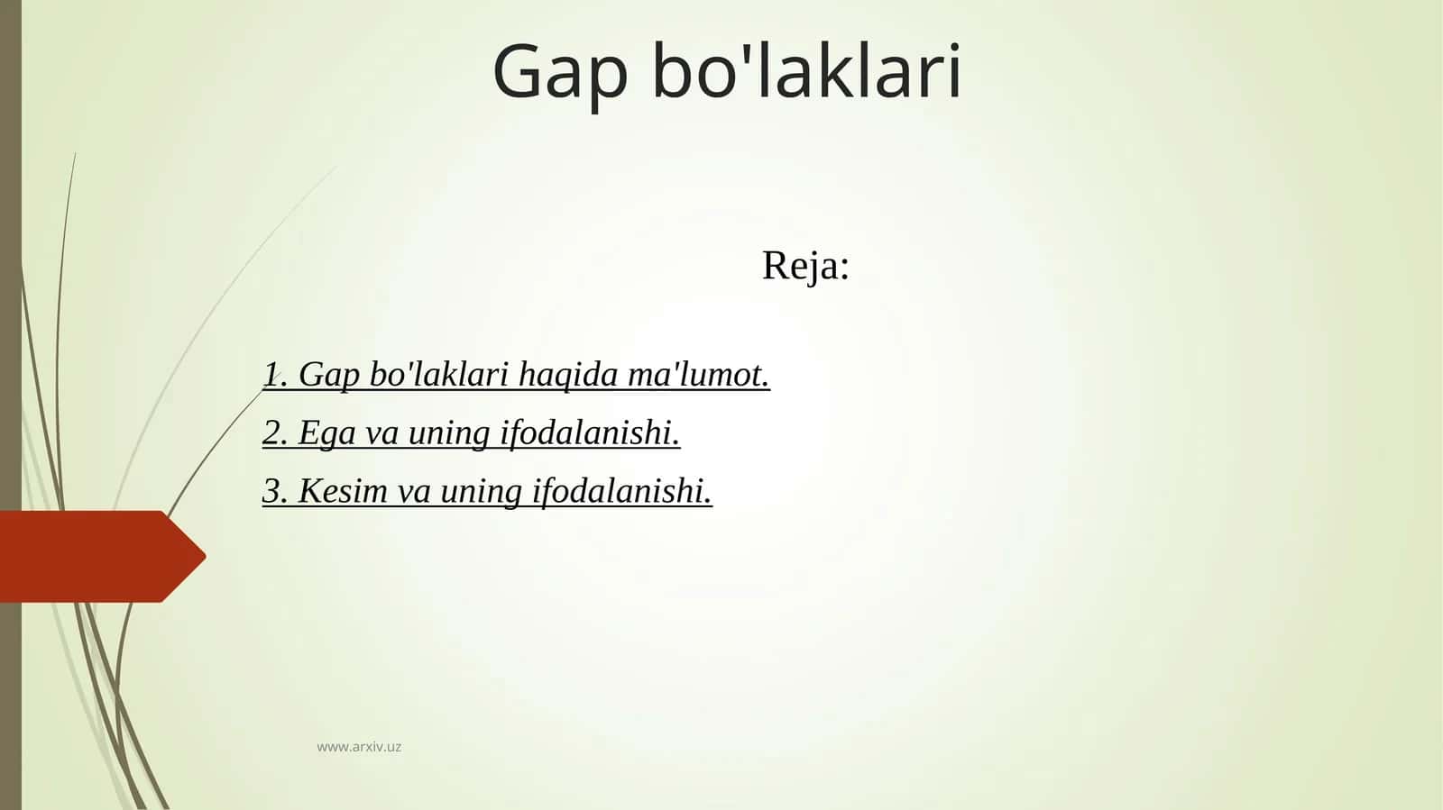 Gap bo'laklari 1