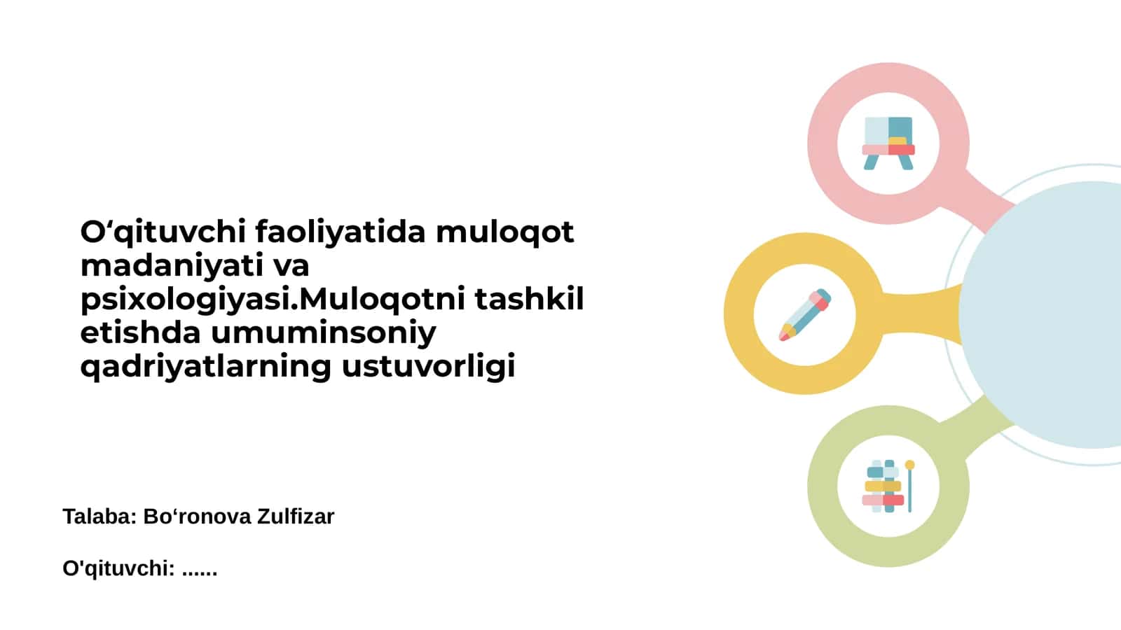 Muloqotni tashkil etishda umuminsoniy qadriyatlarning ustuvorligi 1