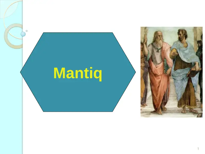 Mantiq 1